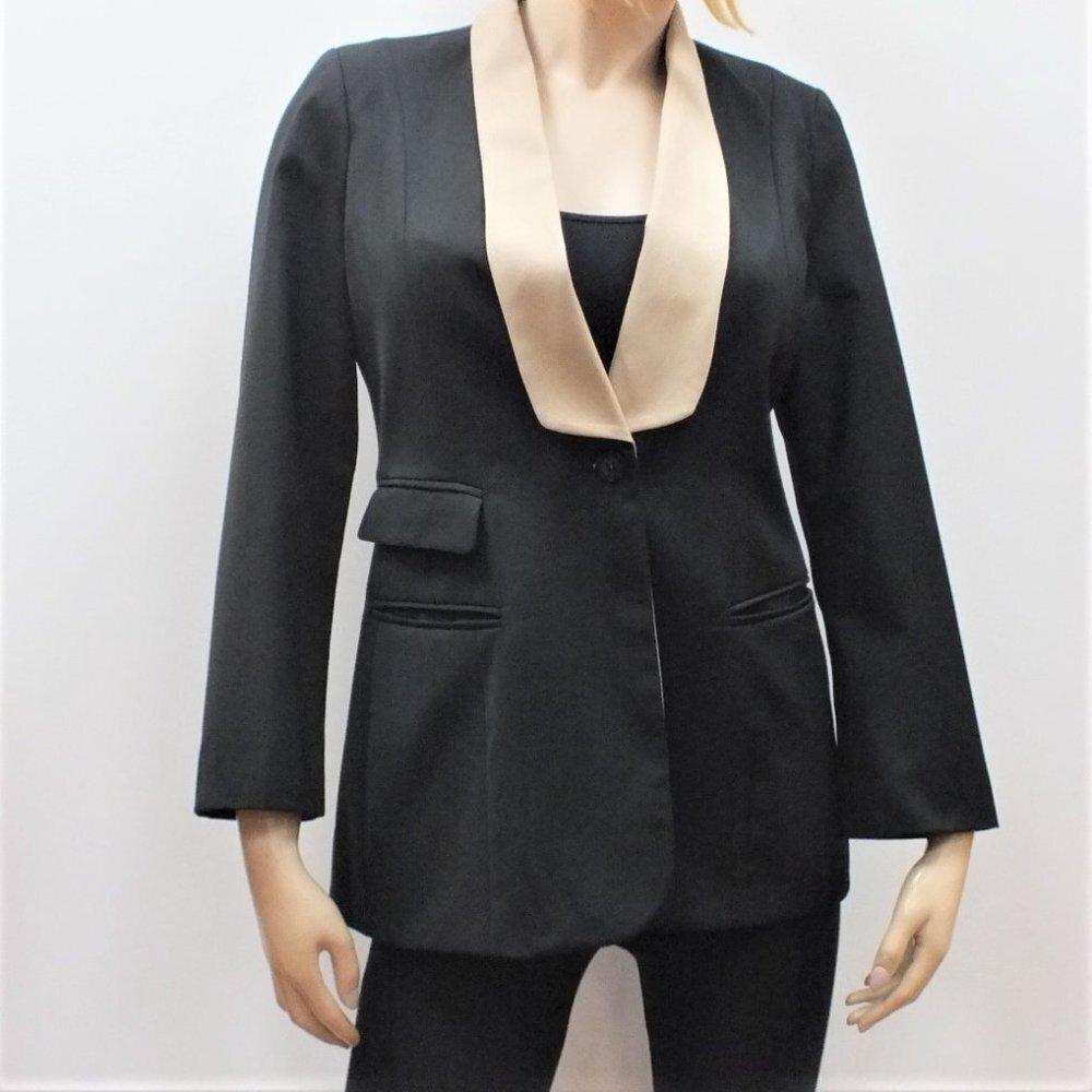 Black Executive Blazer Jacket Petite or Small- Size M Size L- NWT